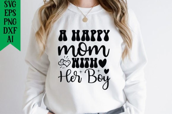 A Happy Mom with Her Boy: Embroidery Design Review