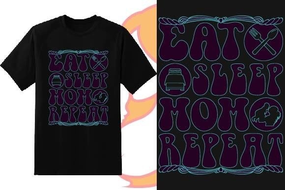 Eat Sleep Mom Repeat: Embroidery Design Review