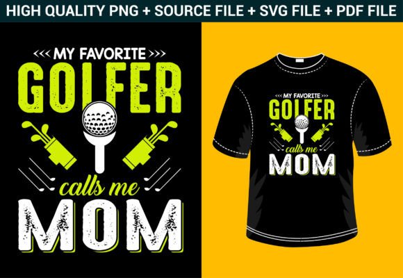 My Favorite Golfer Calls Me Mom: Design Review