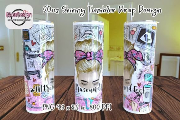 Ultrasound Tech Blond Hair 20oz Skinny Design Review